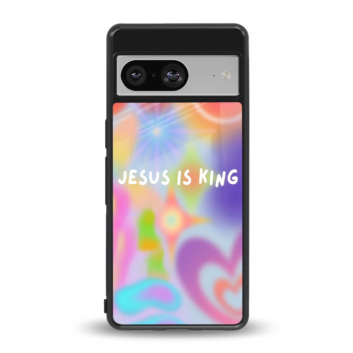 Jesus Is King back phone cover | glass case for google pixel 8