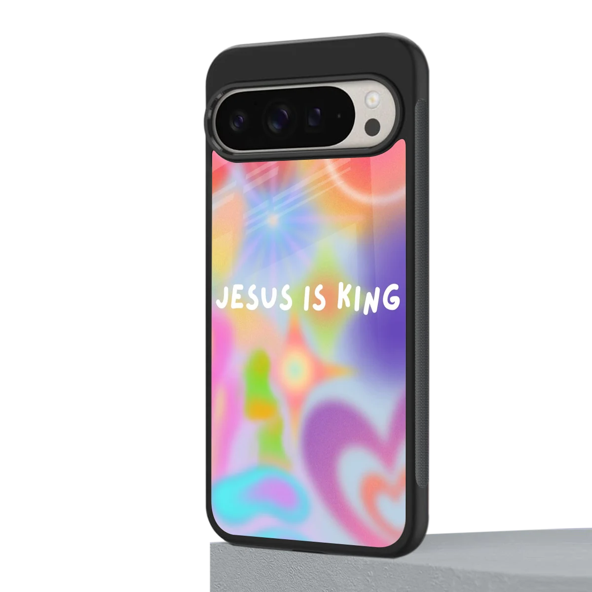 Jesus Is King google pixel 9 pro mobile cover | shockproof glass phone case