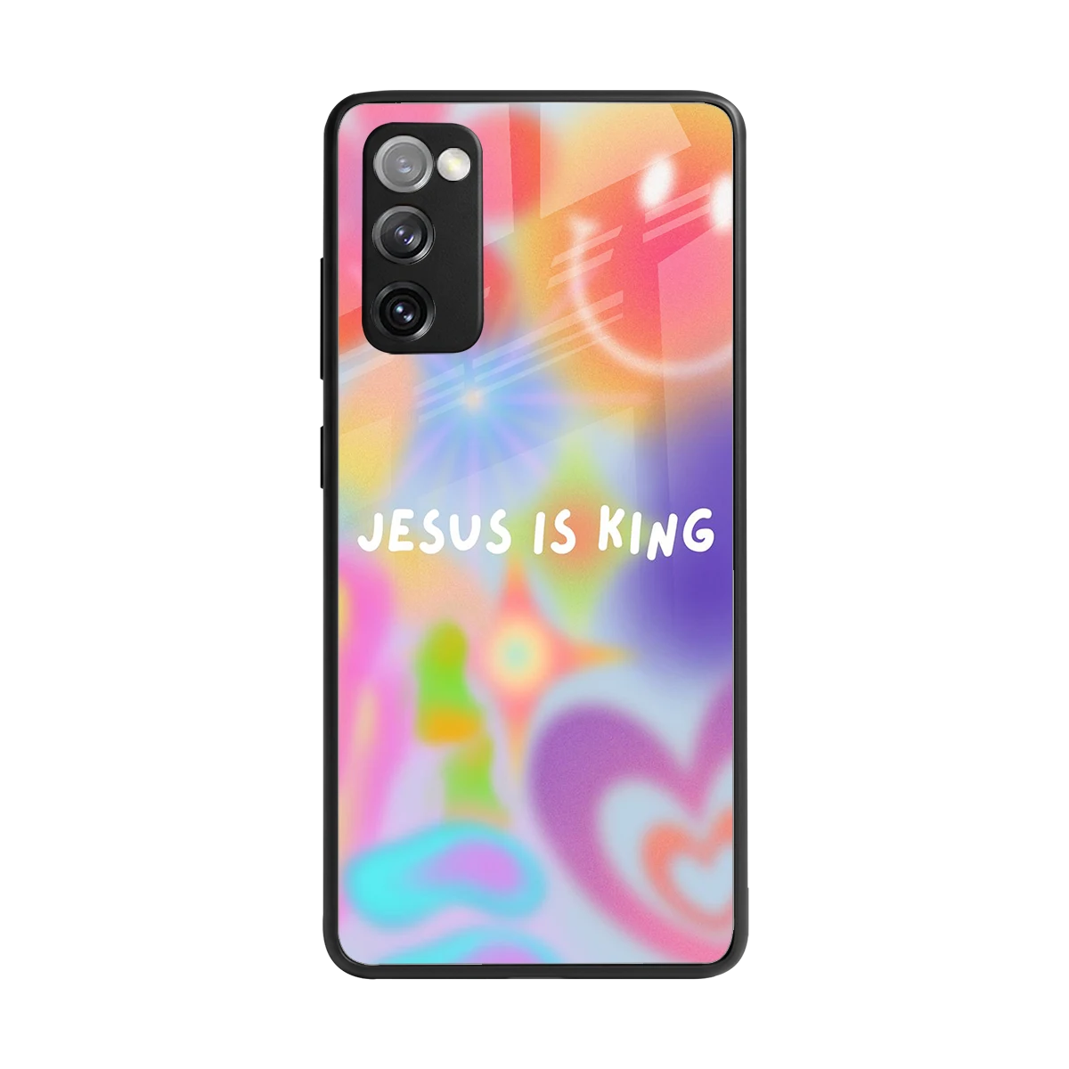Jesus Is King back phone cover | glass case for samsung galaxy s20 fe