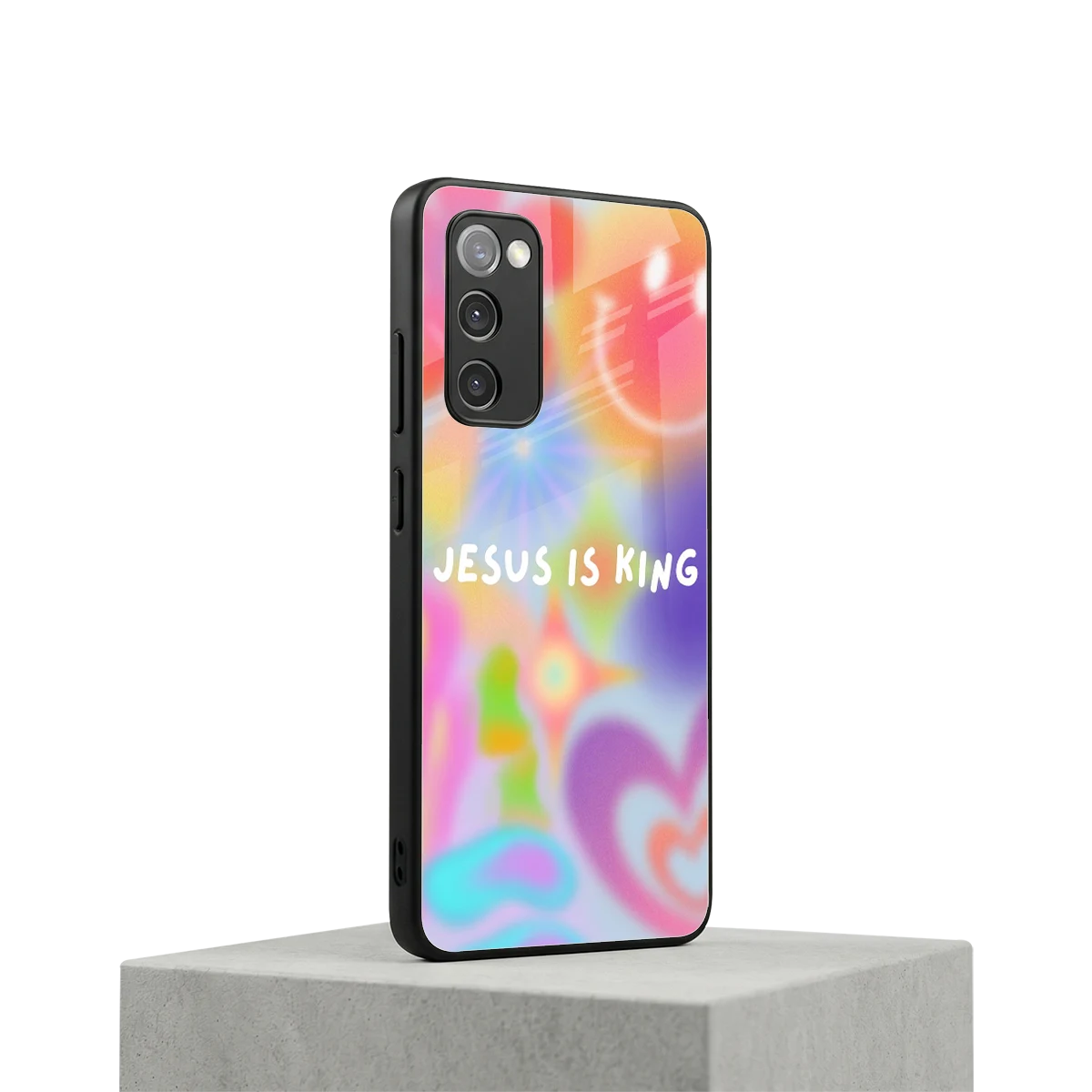 Jesus Is King samsung galaxy s20 fe mobile cover | shockproof glass phone case