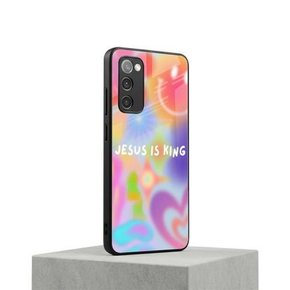 Jesus Is King samsung galaxy s20 fe mobile cover | shockproof glass phone case