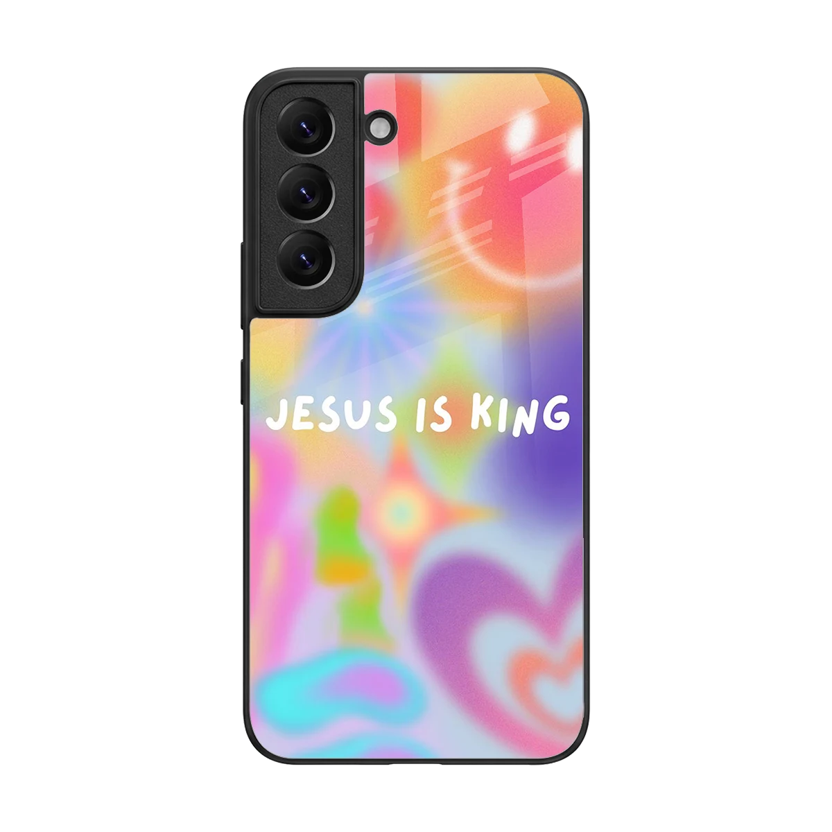 Jesus Is King back phone cover | glass case for samsung galaxy s22