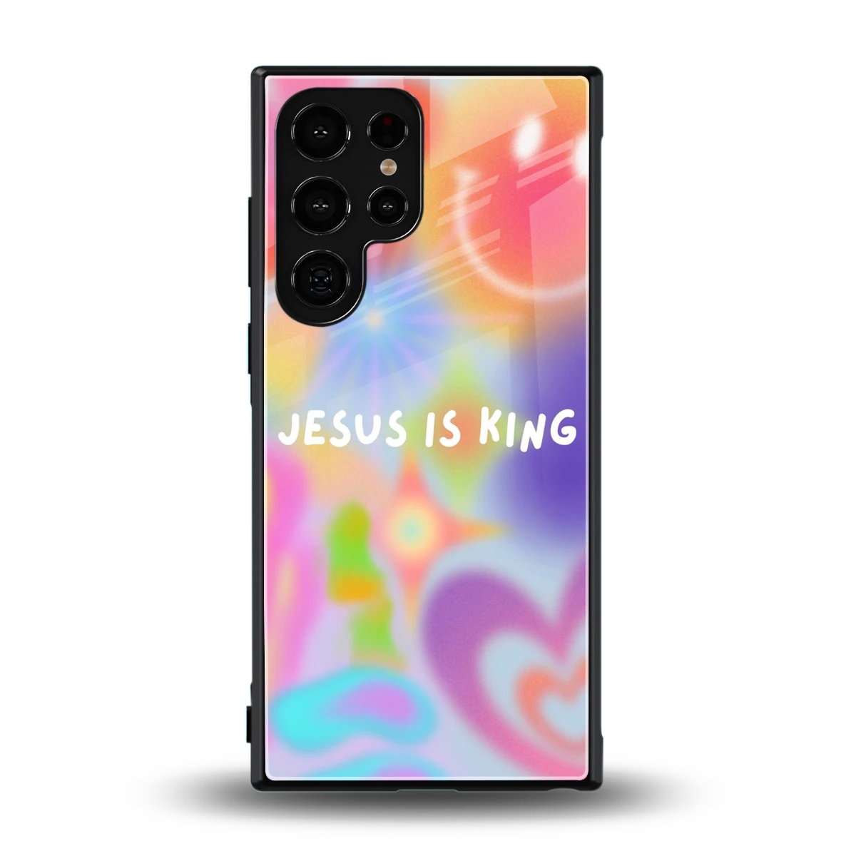 Jesus Is King back phone cover | glass case for samsung galaxy s24 ultra