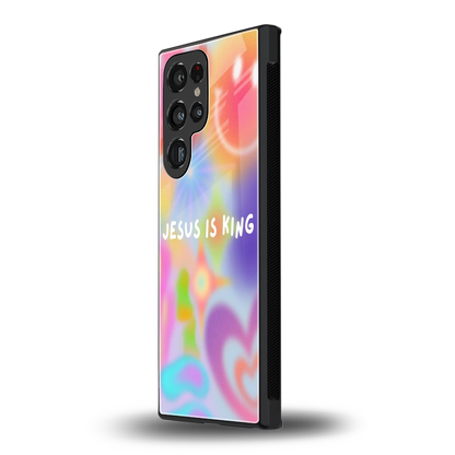 Jesus Is King samsung galaxy s23 ultra mobile cover | shockproof glass phone case