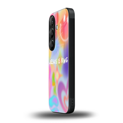 Jesus Is King samsung galaxy s25 plus mobile cover | shockproof glass phone case