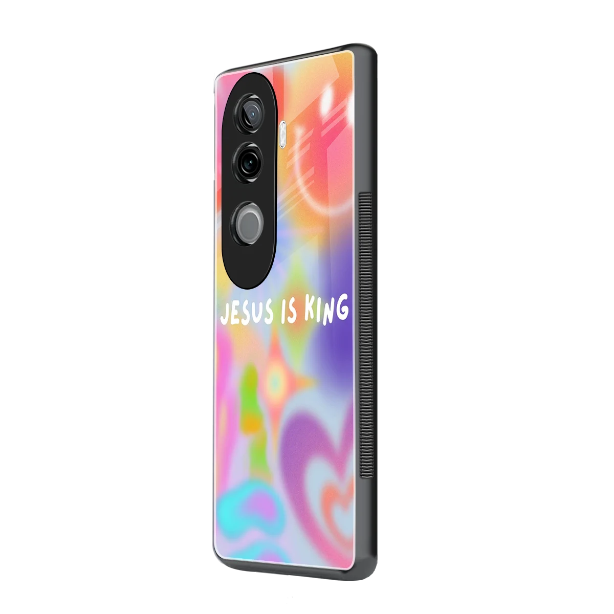 Jesus Is King vivo v40e mobile cover | shockproof glass phone case