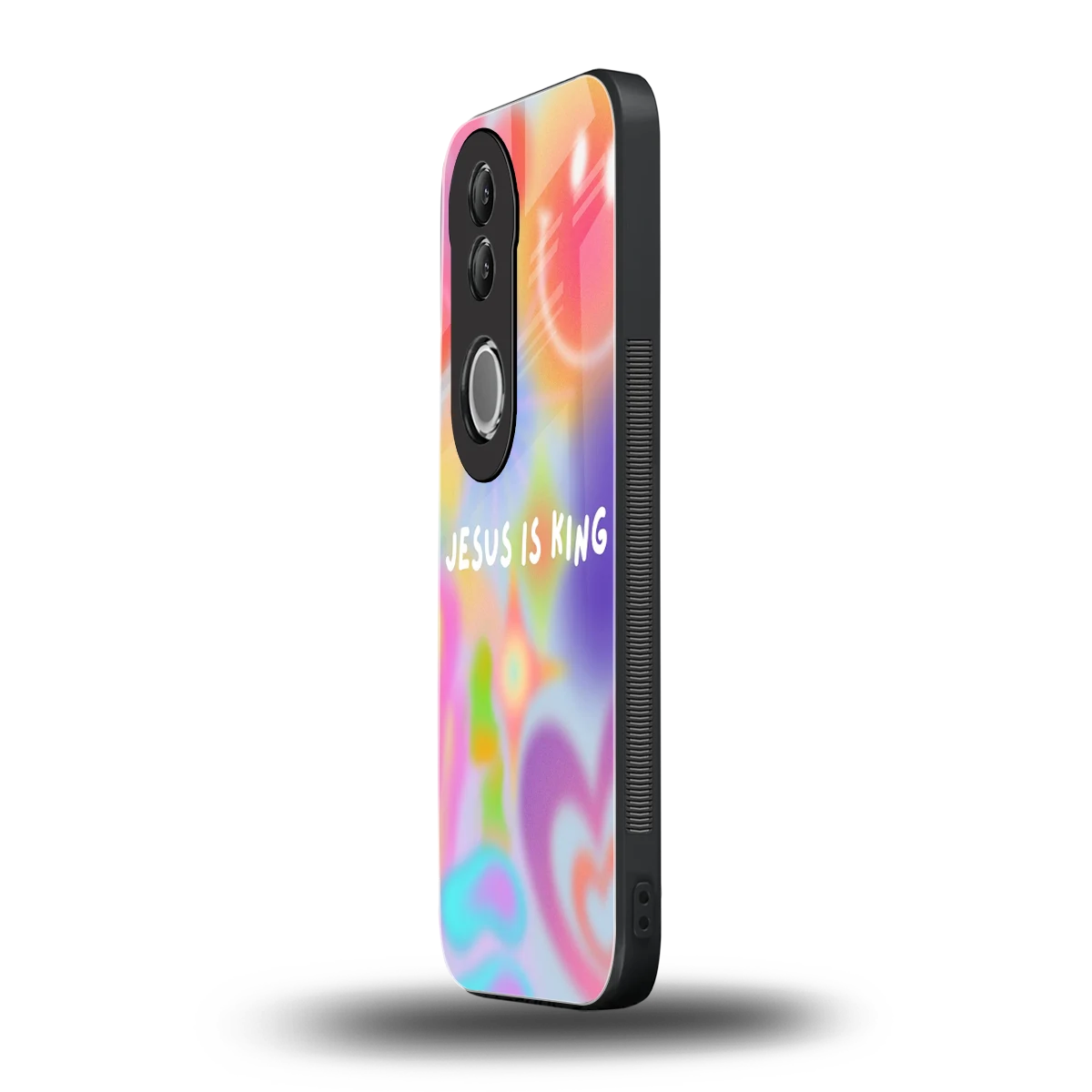 Jesus Is King vivo v50 mobile cover | shockproof glass phone case