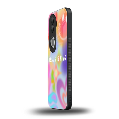 Jesus Is King vivo v50 mobile cover | shockproof glass phone case