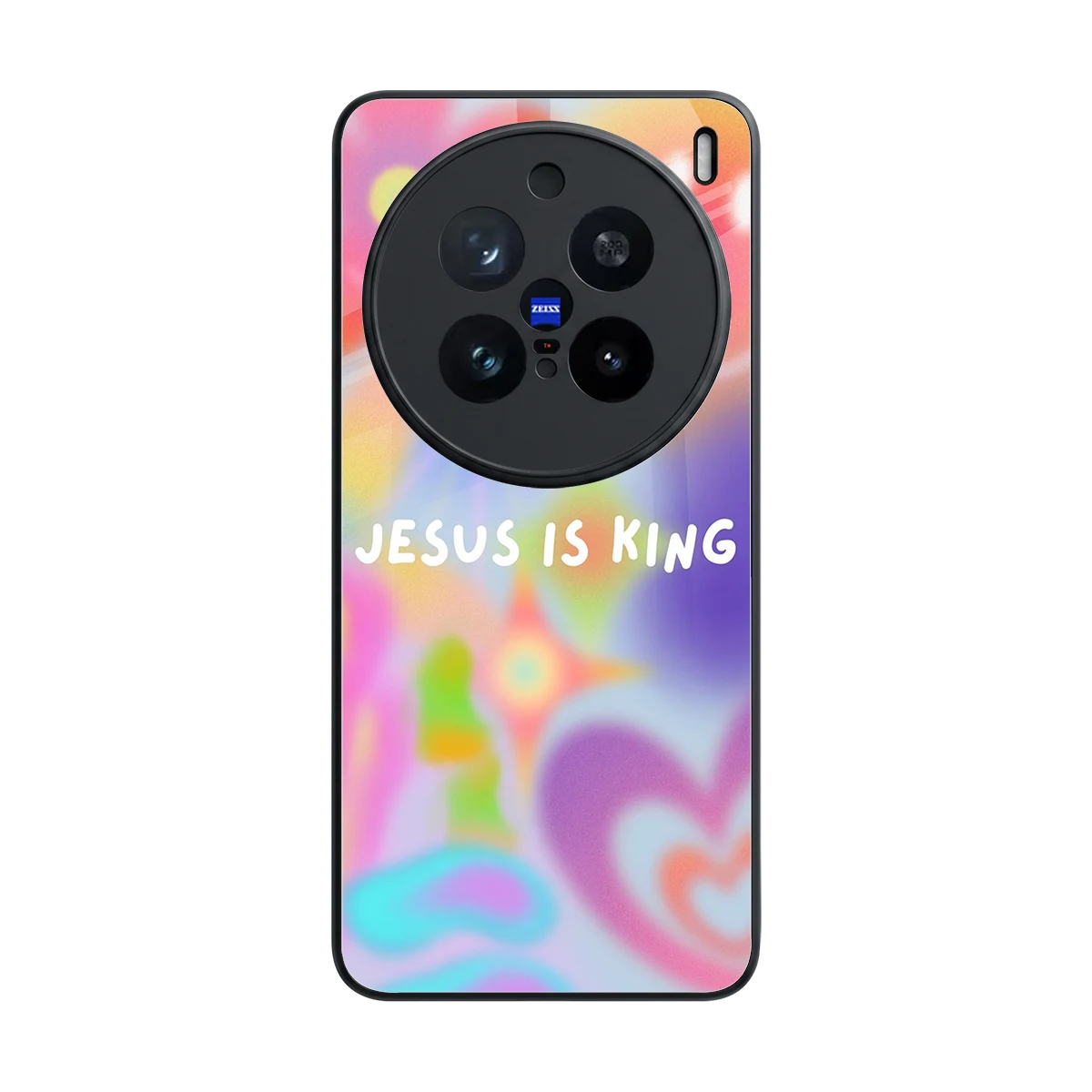 Jesus Is King back phone cover | glass case for vivo x200 pro