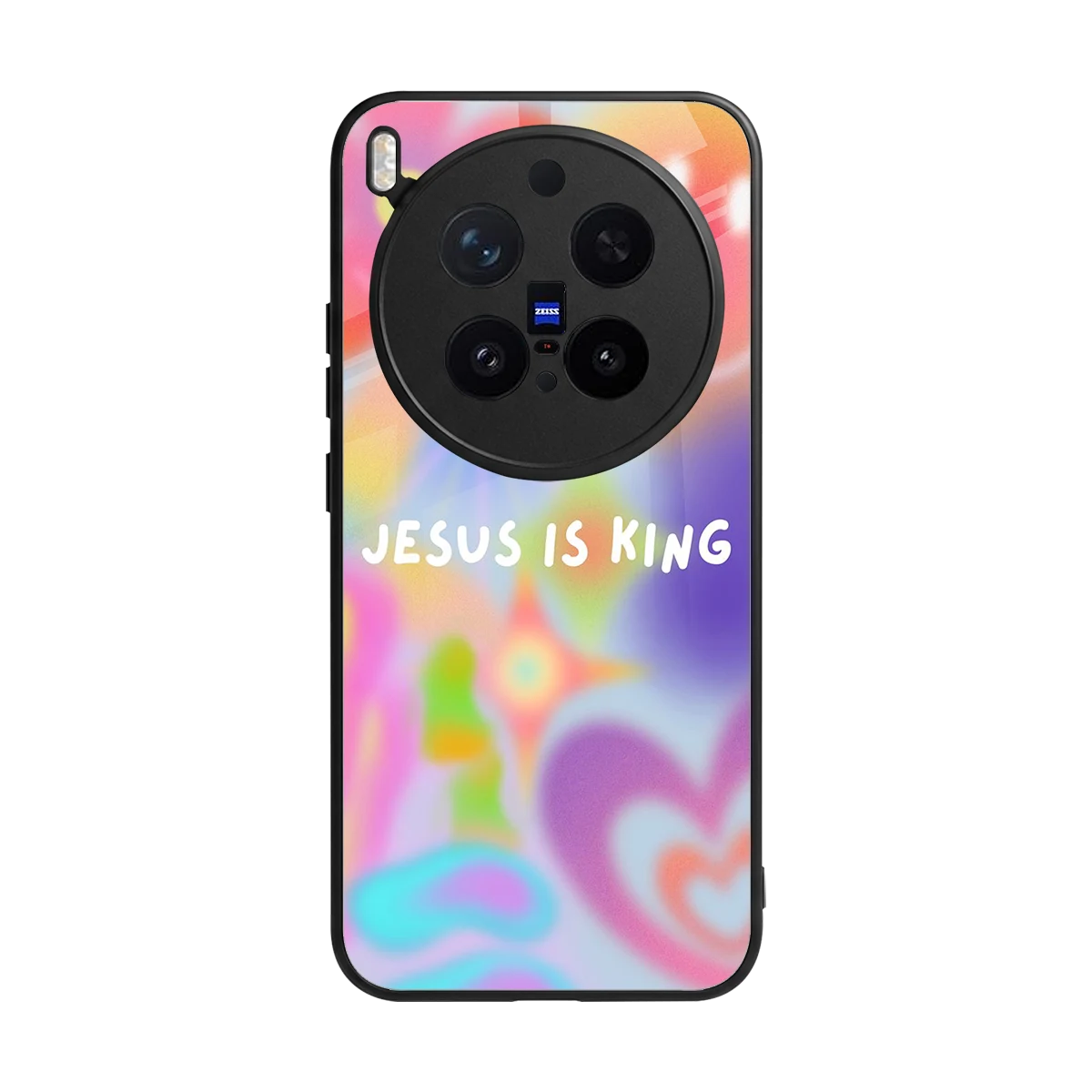 Jesus Is King back phone cover | glass case for vivo x300 pro