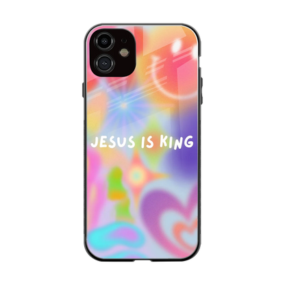Jesus Is King back phone cover | glass case for iphone 11