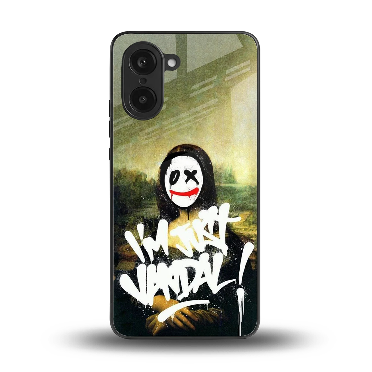 Joker Lisa back phone cover | glass case for oneplus nord ce5 5g