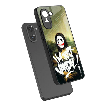 Joker Lisa sleek oneplus nord ce5 5g cover with tempered glass back and TPU edges
