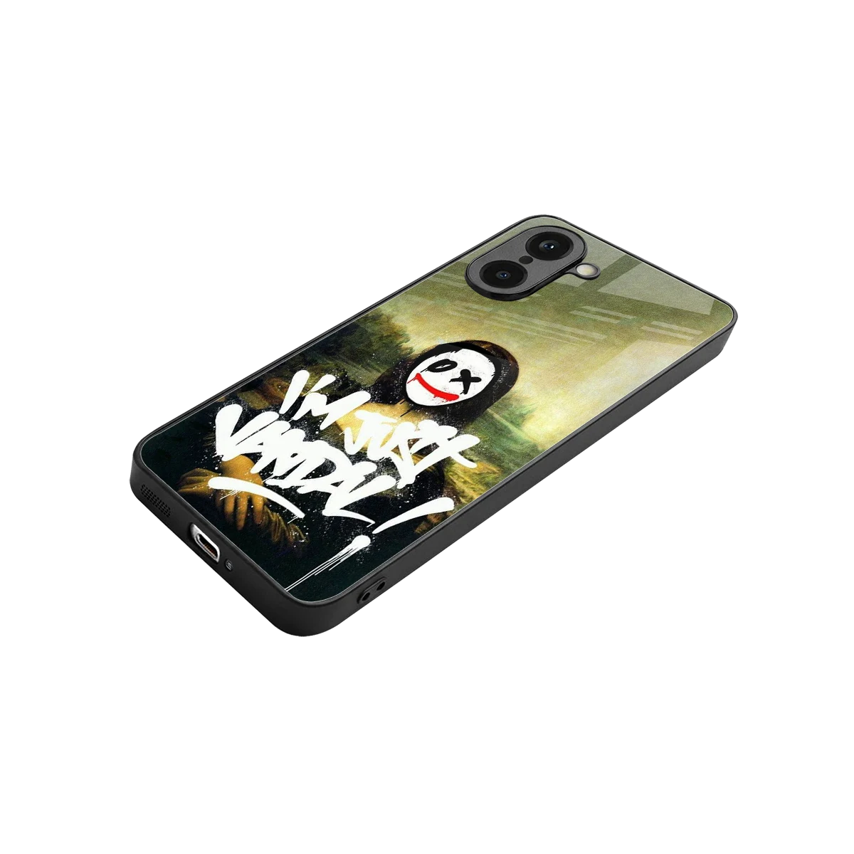 Joker Lisa stylish phone case for oneplus nord ce5 5g | glossy glass and slim fit