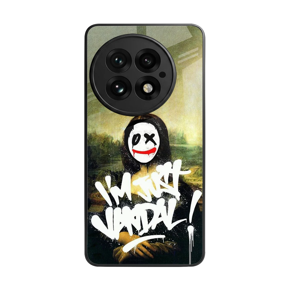Joker Lisa back phone cover | glass case for oneplus 13