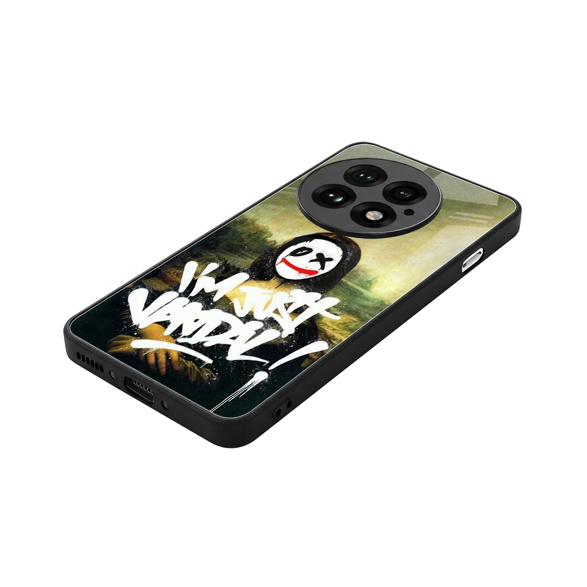 Joker Lisa stylish phone case for oneplus 13 | glossy glass and slim fit