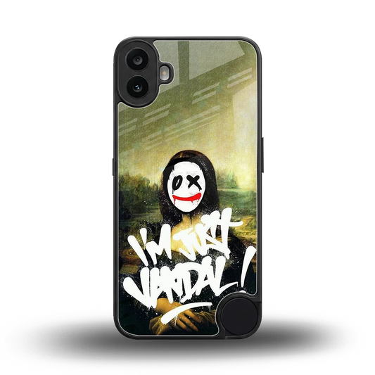 Joker Lisa back phone cover | glass case for cmf nothing phone 1