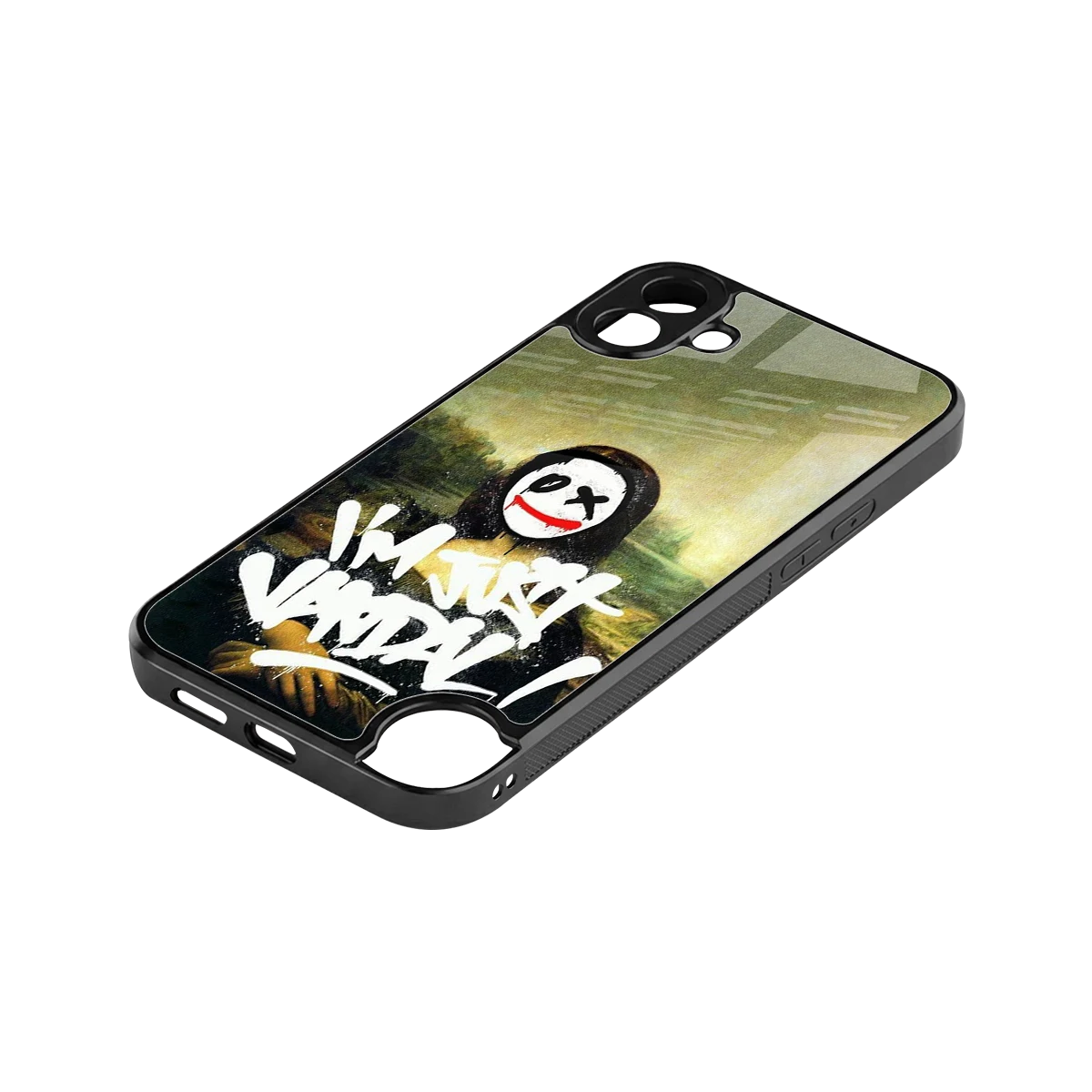 Joker Lisa stylish phone case for cmf nothing phone 1 | glossy glass and slim fit