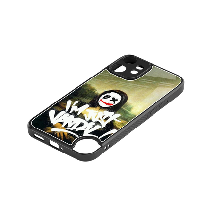 Joker Lisa stylish phone case for cmf nothing phone 2 pro | glossy glass and slim fit