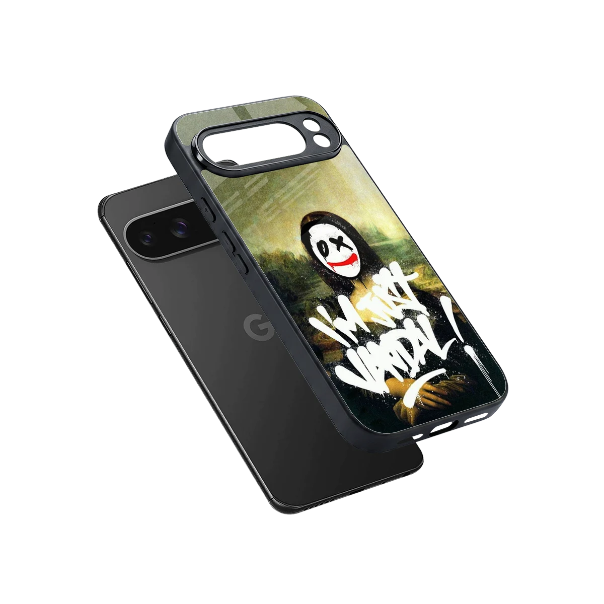 Joker Lisa sleek google pixel 10 pro xl cover with tempered glass back and TPU edges