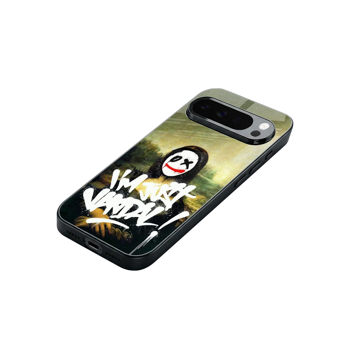 Joker Lisa stylish phone case for google pixel 10 pro xl | glossy glass and slim fit