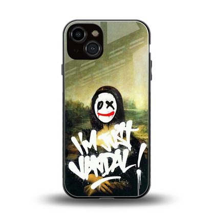 Joker Lisa back phone cover | glass case for iphone 13
