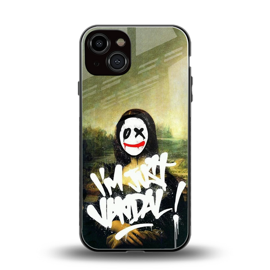 Joker Lisa back phone cover | glass case for iphone 13