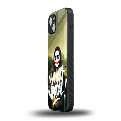 Joker Lisa iphone 14 plus mobile cover | shockproof glass phone case
