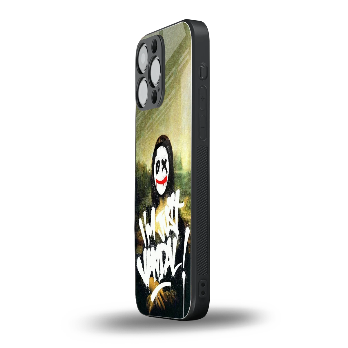 Joker Lisa iphone 15 pro max mobile cover | shockproof glass phone case