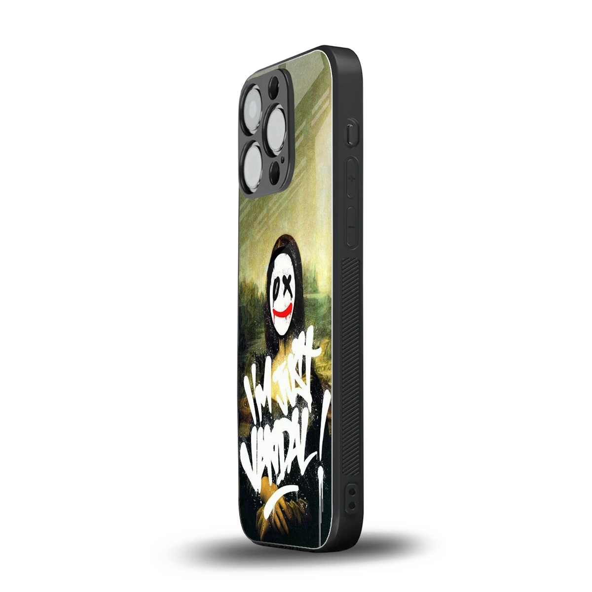 Joker Lisa iphone 15 pro mobile cover | shockproof glass phone case
