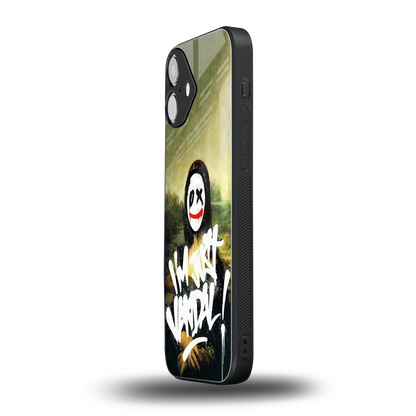 Joker Lisa iphone 16 plus mobile cover | shockproof glass phone case