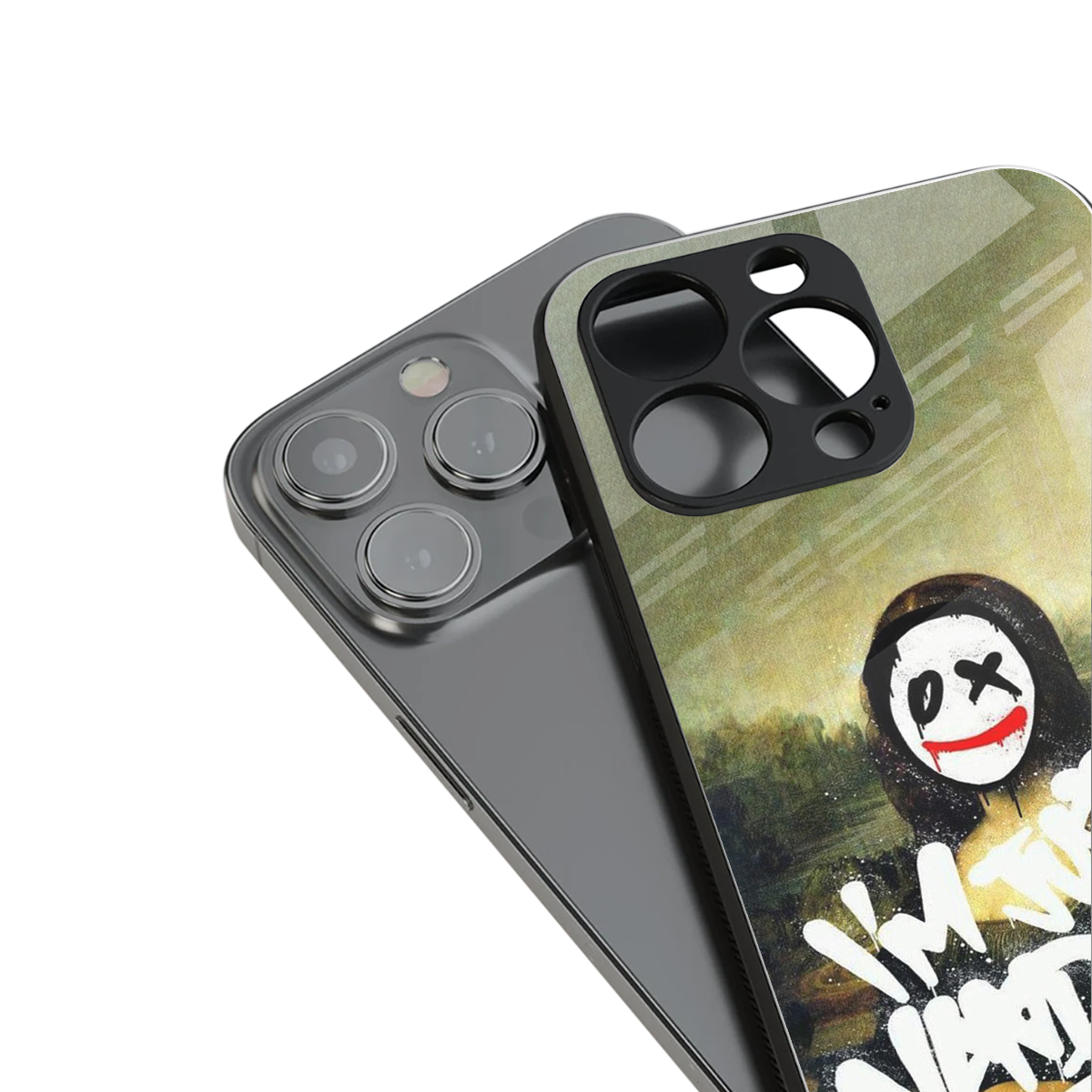 Joker Lisa Phone Case for Iphone 16 | Glass Case