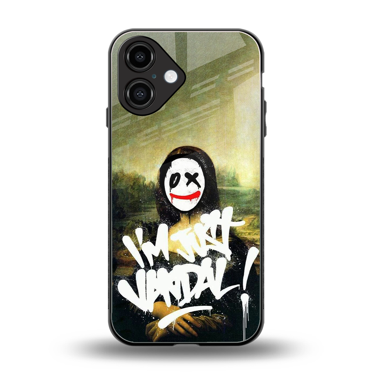 Joker Lisa Phone Case for Iphone 16 | Glass Case