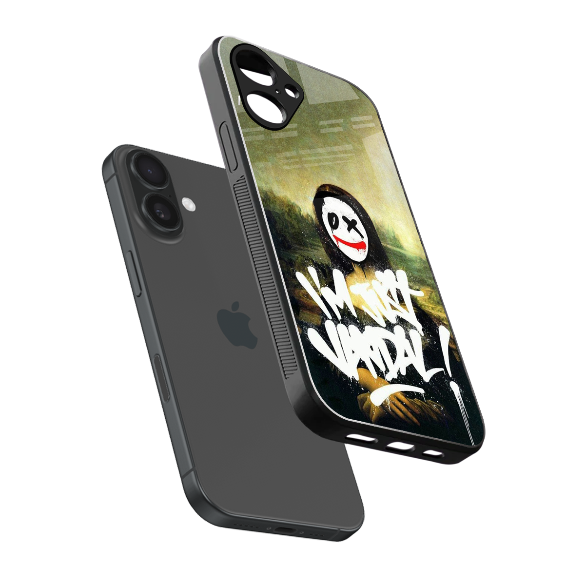 Joker Lisa Phone Case for Iphone 16 | Glass Case
