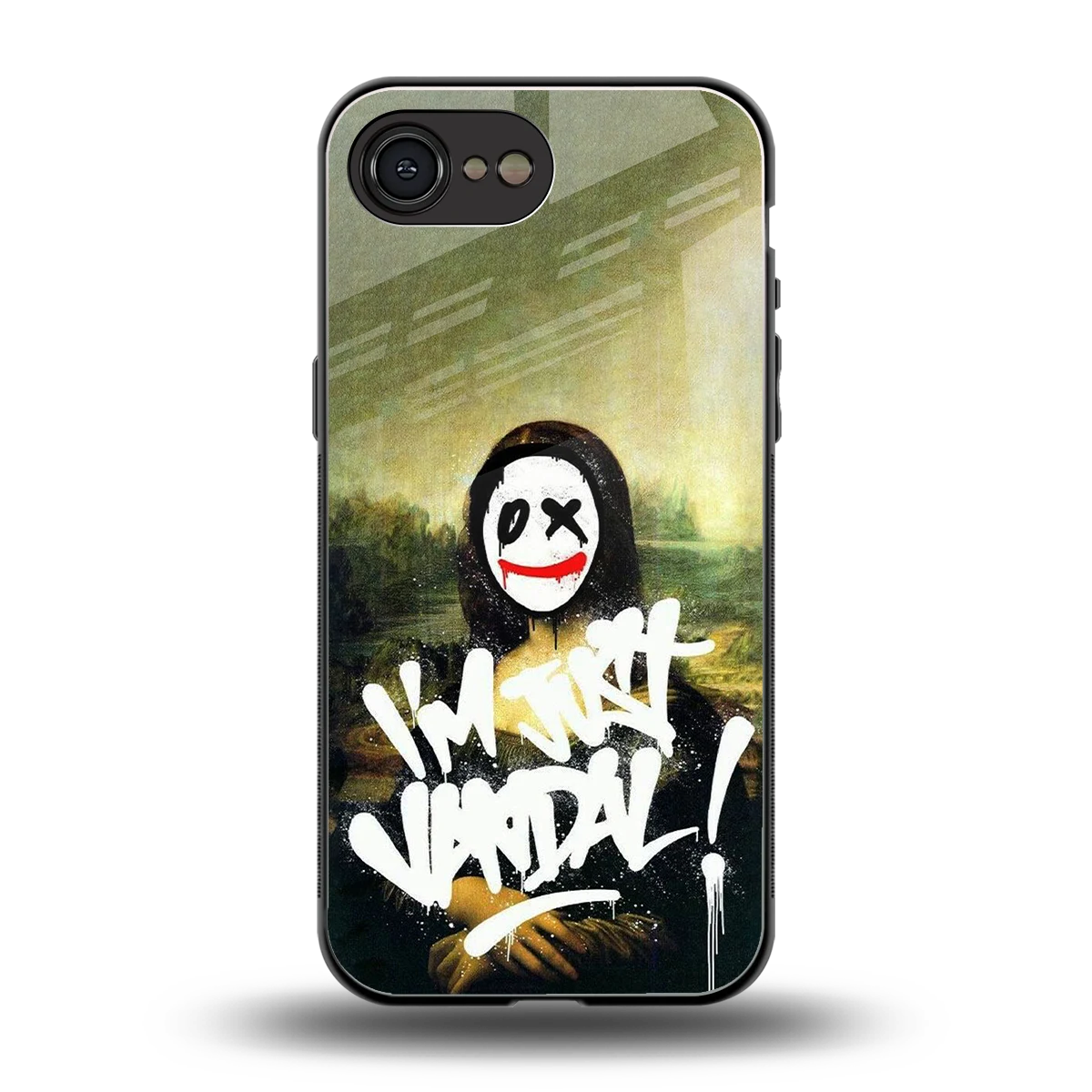 Joker Lisa back phone cover | glass case for iphone 17e
