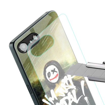 Joker Lisa stylish phone case for iphone 16e | glossy glass and slim fit