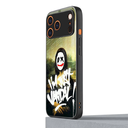 Joker Lisa iphone 17 pro mobile cover | shockproof glass phone case