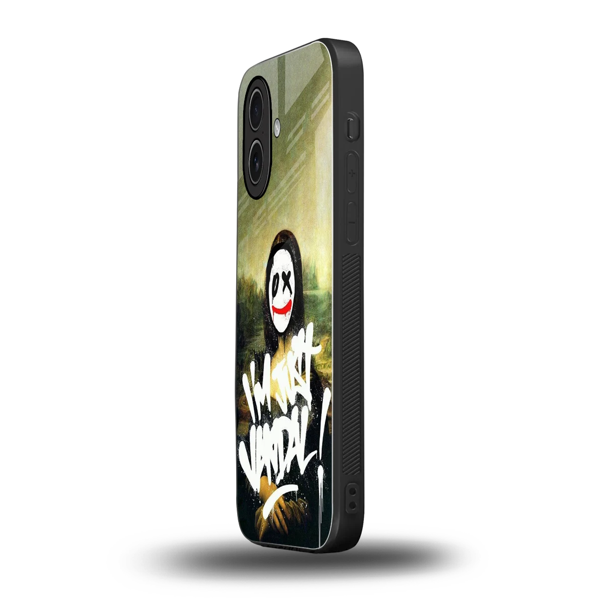 Joker Lisa iphone 17 mobile cover | shockproof glass phone case