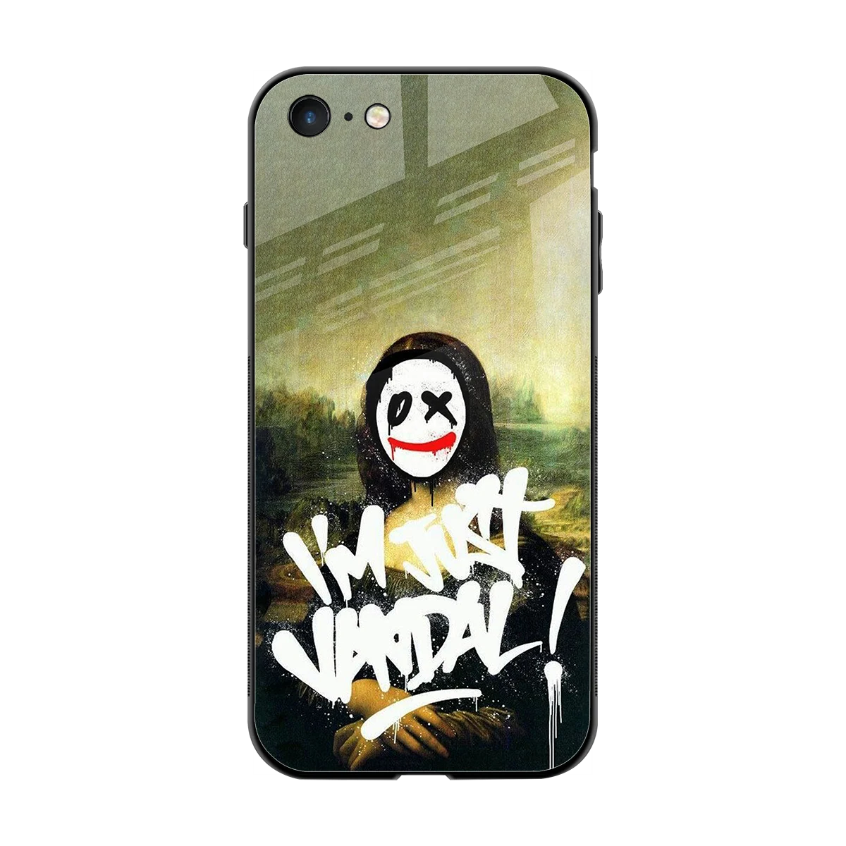 Joker Lisa back phone cover | glass case for iphone 7