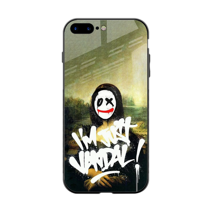 Joker Lisa back phone cover | glass case for iphone 8 plus