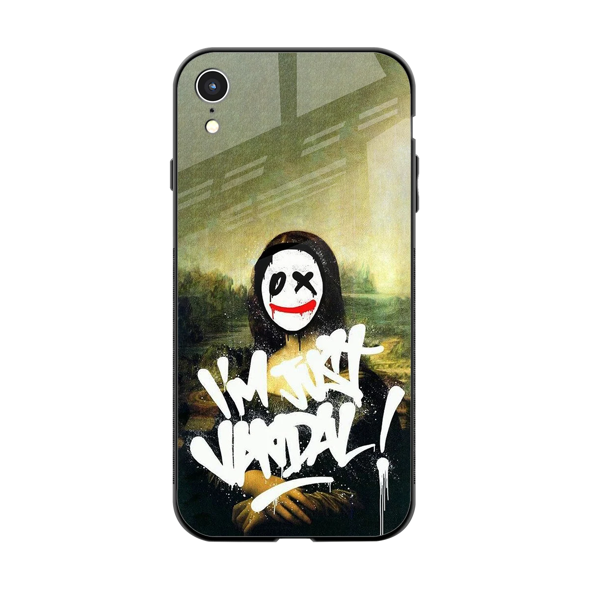 Joker Lisa back phone cover | glass case for iphone xr
