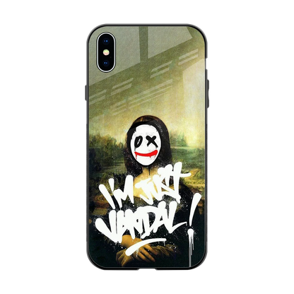 Joker Lisa back phone cover | glass case for iphone xs max