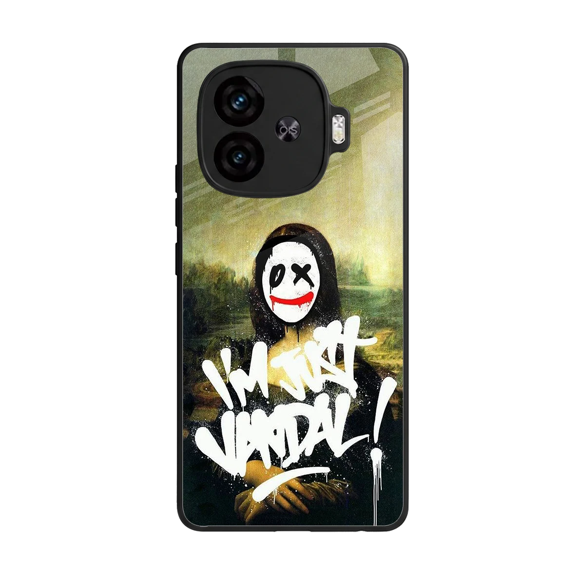Joker Lisa back phone cover | glass case for iqoo neo 10r 5g