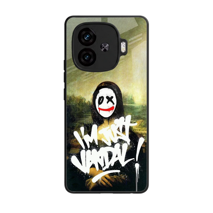 Joker Lisa back phone cover | glass case for iqoo neo 10r 5g