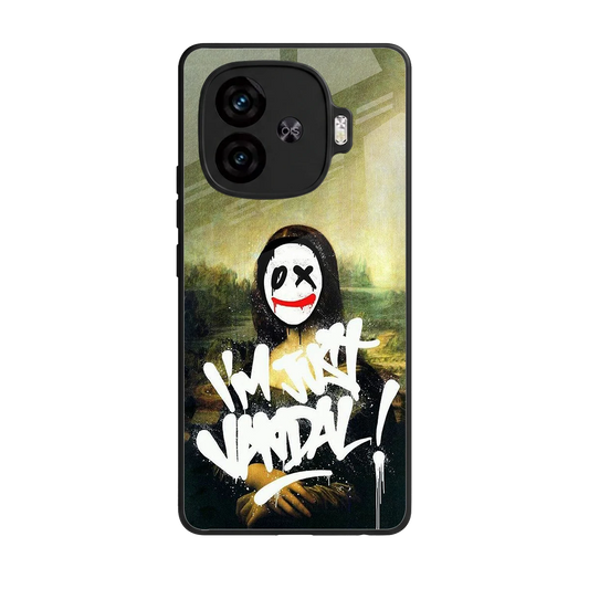 Joker Lisa back phone cover | glass case for iqoo neo 10r 5g