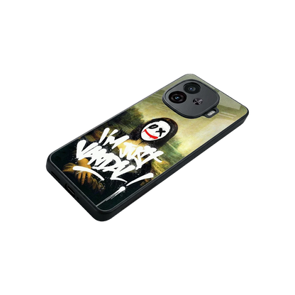Joker Lisa stylish phone case for iqoo neo 10r 5g | glossy glass and slim fit