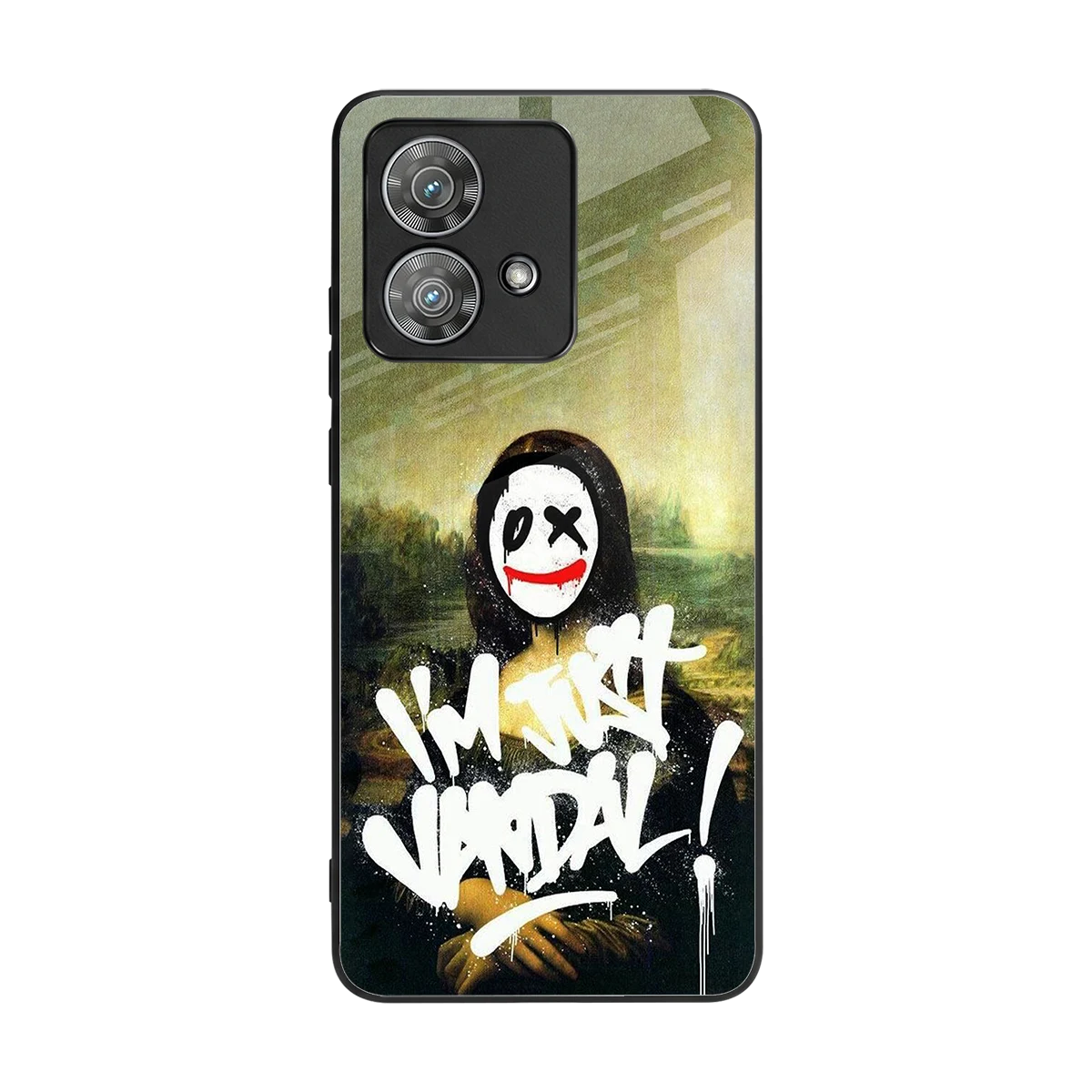 Joker Lisa back phone cover | glass case for motorola edge 40 neo 5g