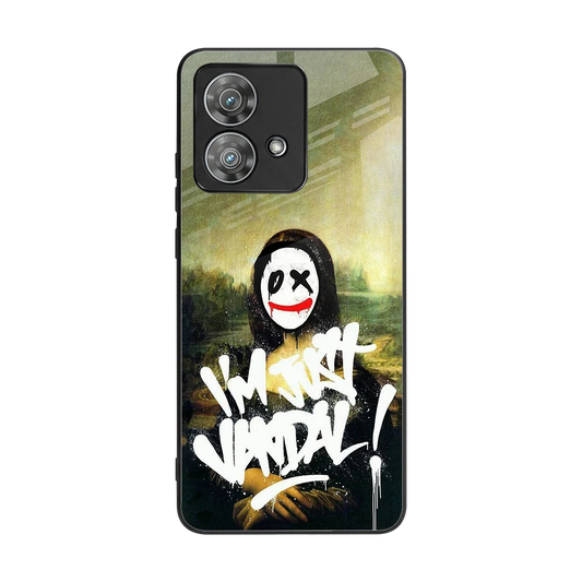 Joker Lisa back phone cover | glass case for motorola edge 40 neo 5g