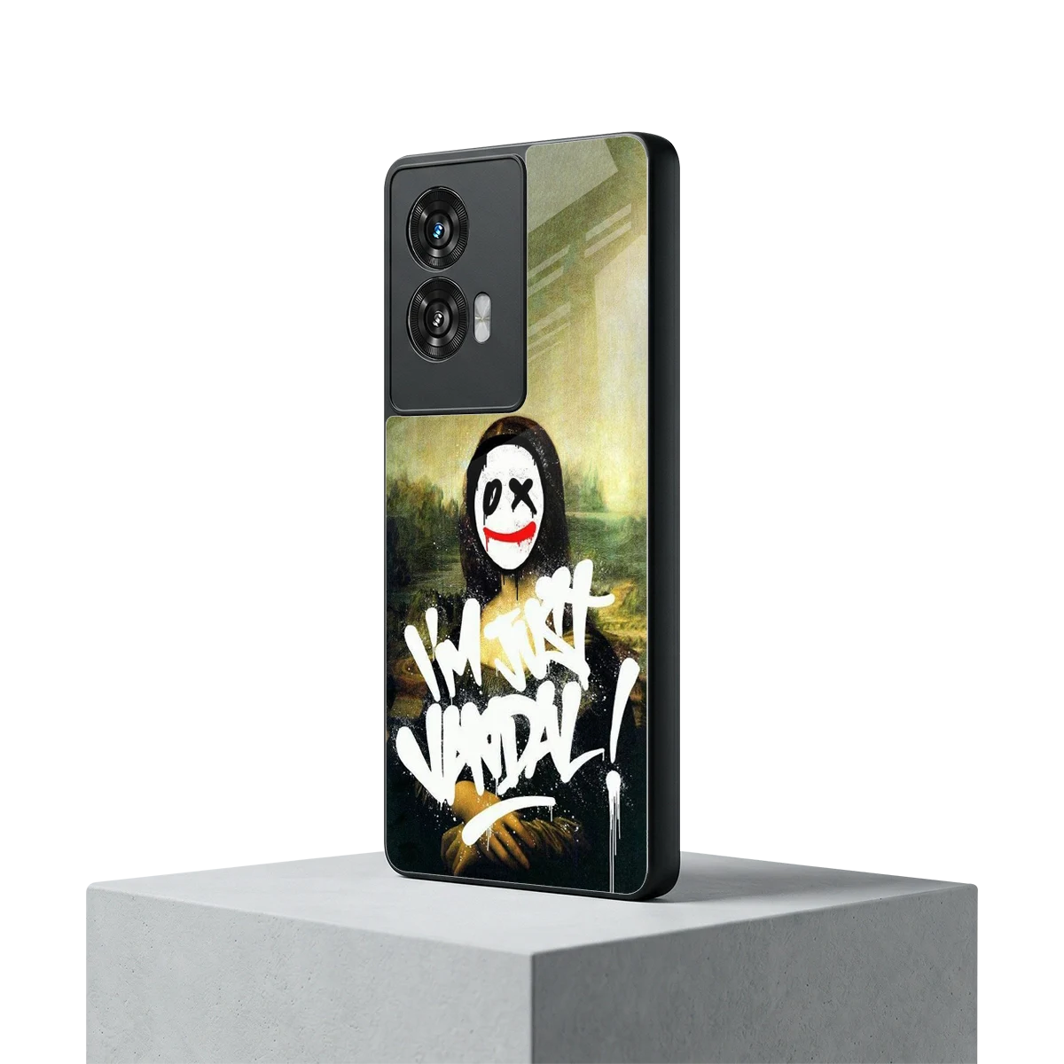 Joker Lisa motorola edge 50 fusion mobile cover | shockproof glass phone case