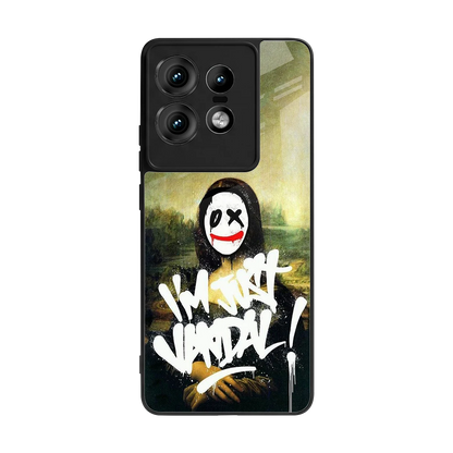 Joker Lisa back phone cover | glass case for motorola edge 50 pro